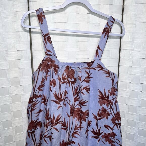 Hatch Maternity Women's The Junia 100% Linen Dress HATCH Size 2 Summer - Picture 5 of 13